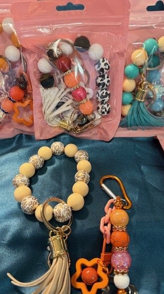 Beaded Key Chains (2) per pack