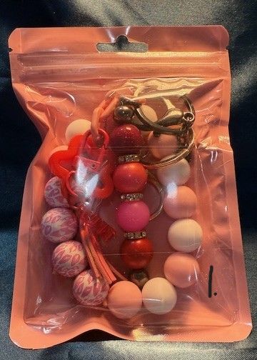 Beaded Key Chains (2) per pack