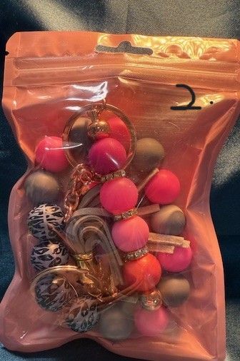 Beaded Key Chains (2) per pack