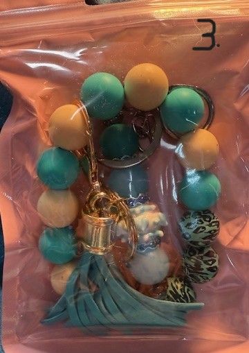 Beaded Key Chains (2) per pack