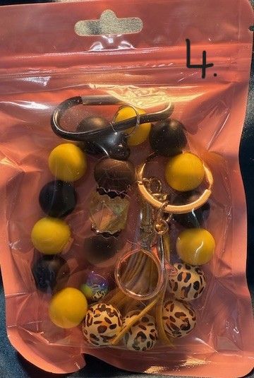 Beaded Key Chains (2) per pack