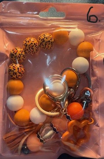 Beaded Key Chains (2) per pack