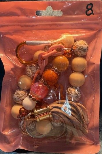 Beaded Key Chains (2) per pack