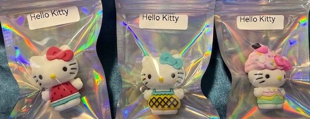 Hello Kitty Sanrio: Doorable and More Beaded pens and Key chains
