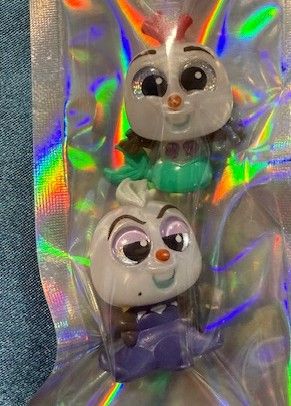 Olif portraying different characters: Doorable and More Disney