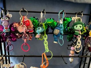 Variety of different character Doorables and More #2: Key Chains