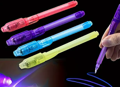 Invisible ink pen spy pen