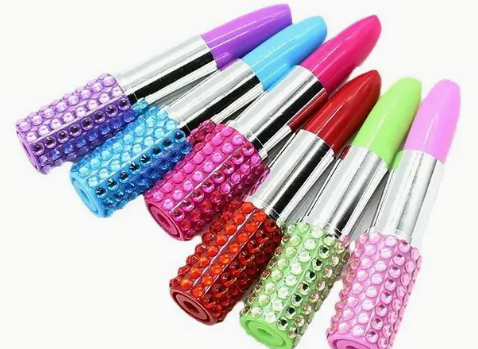 ​Diamond Lipstick Shaped Ballpoint Pens