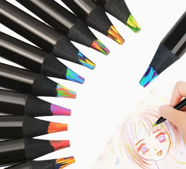 7-color Black Rainbow-core.
