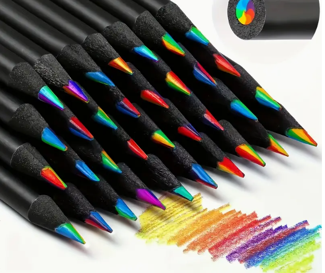 7-color Black Rainbow-core.