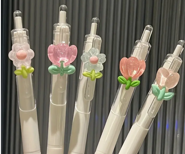 Delicate Flower Gel Pen