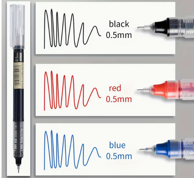 Large Capacity Quick-Dry Gel Pens