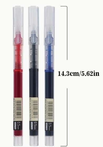 Large Capacity Quick-Dry Gel Pens