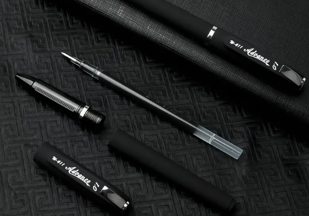 High Quality Black Large Capacity Gel Pen