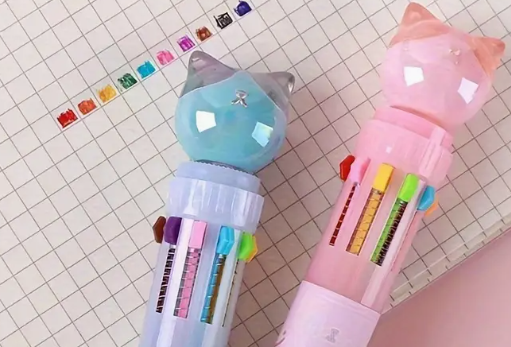 Cat Ballpoint Pen Creative Cartoon