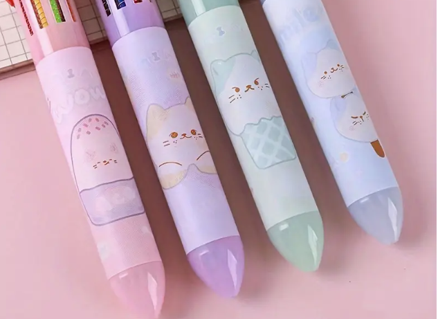 Cat Ballpoint Pen Creative Cartoon