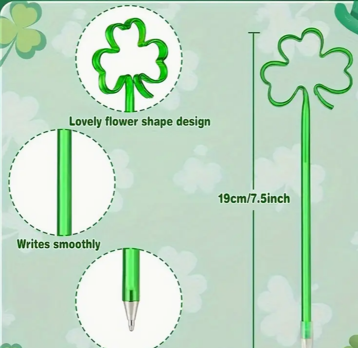 Clover Shaped Round Ballpoint Pen