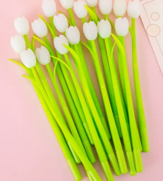 Photochromic Tulip Silicone Gel Pen