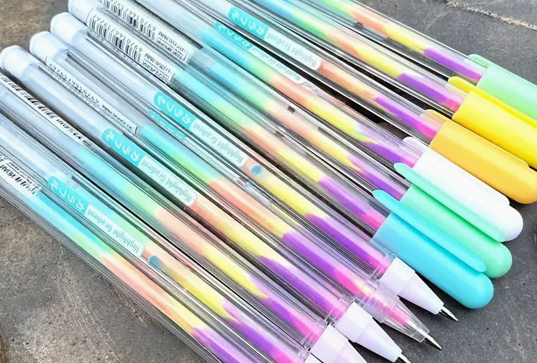 Rainbow Gradient Gel Pens