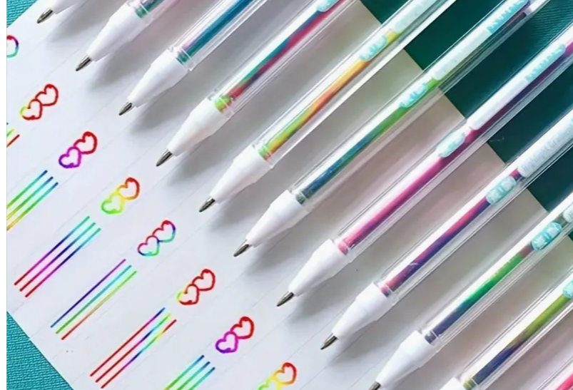 Rainbow Gradient Gel Pens
