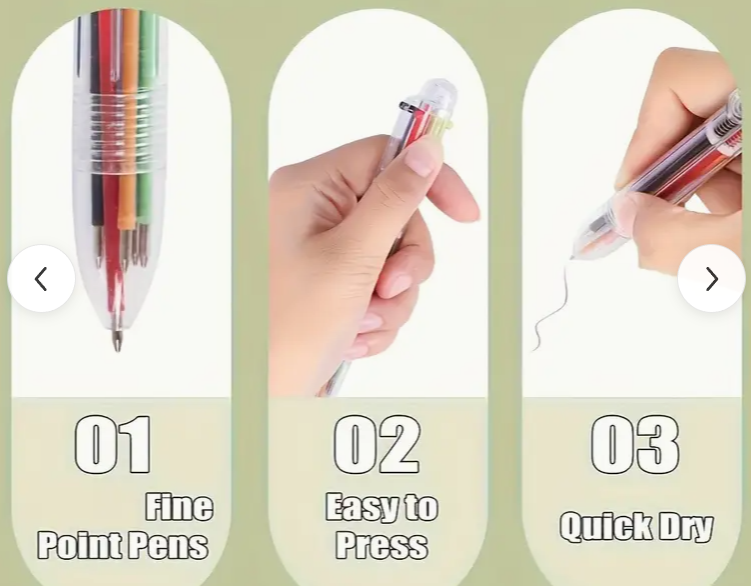 Multi-Color Ballpoint Pen