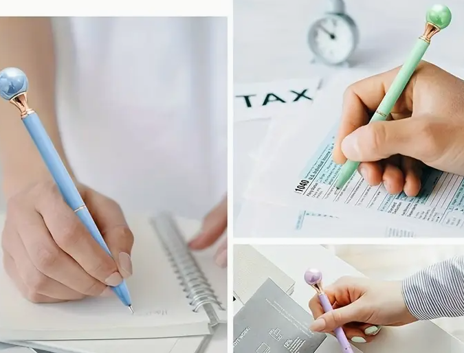 Pearl Metal Ballpoint Pen