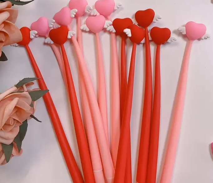 ​Heart-Shaped Jelly Pens