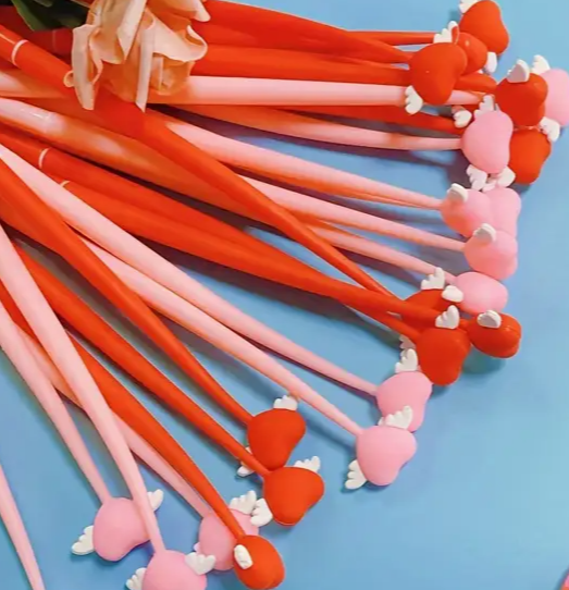 ​Heart-Shaped Jelly Pens