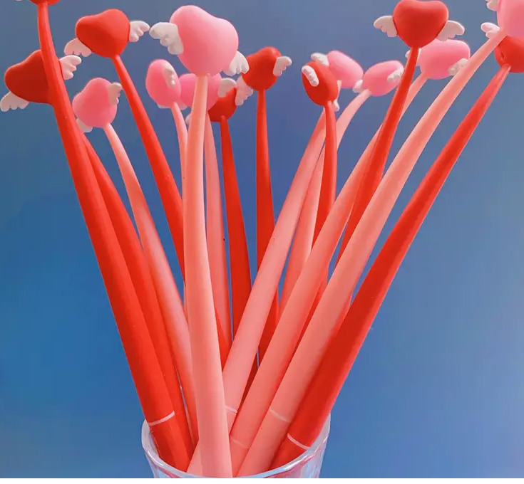 ​Heart-Shaped Jelly Pens