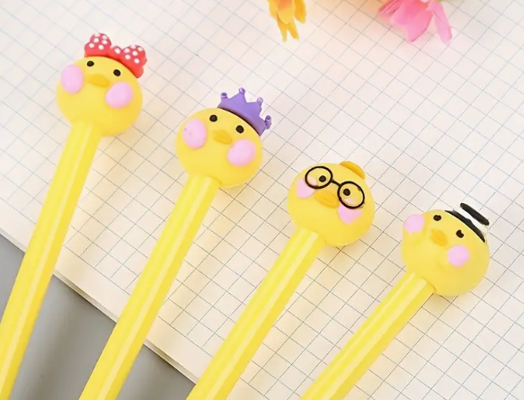 ​Chick-Shaped Gel Pens