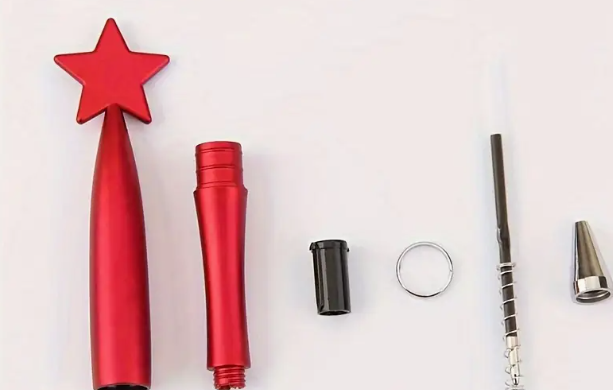 Creative Glitter Star ballpoint pen.