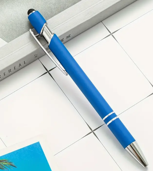 2 in 1 Retractable Ballpoint pen &amp; Stylus combo