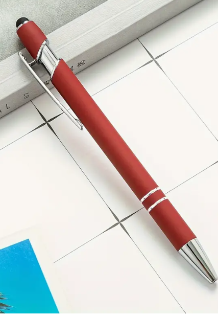 2 in 1 Retractable Ballpoint pen &amp; Stylus combo