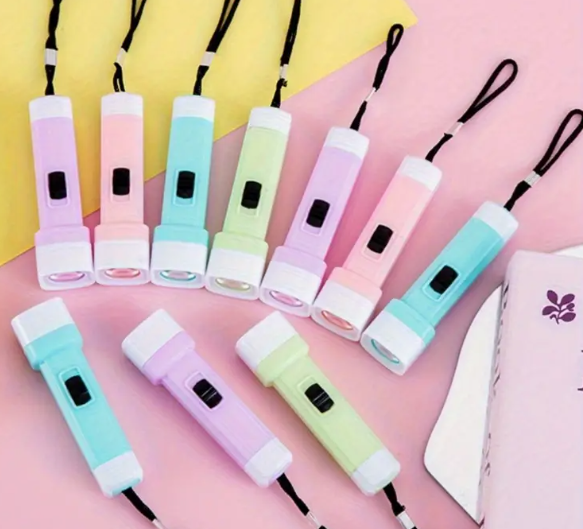 ​Vibrant Jelly Color Mini LED Flashlights