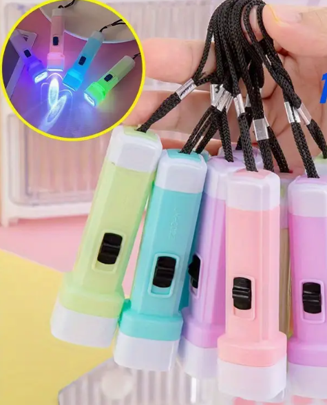 ​Vibrant Jelly Color Mini LED Flashlights