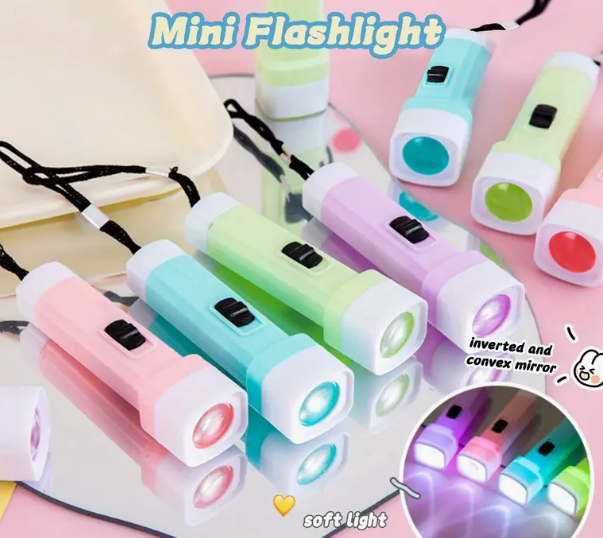 ​Vibrant Jelly Color Mini LED Flashlights