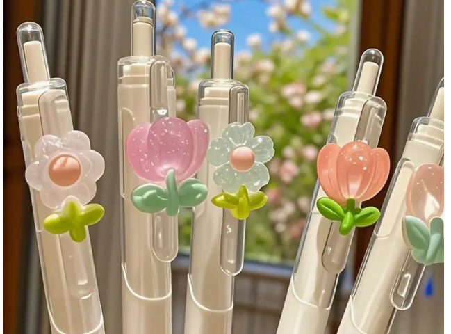 Floral Ballpoint Pen for Students