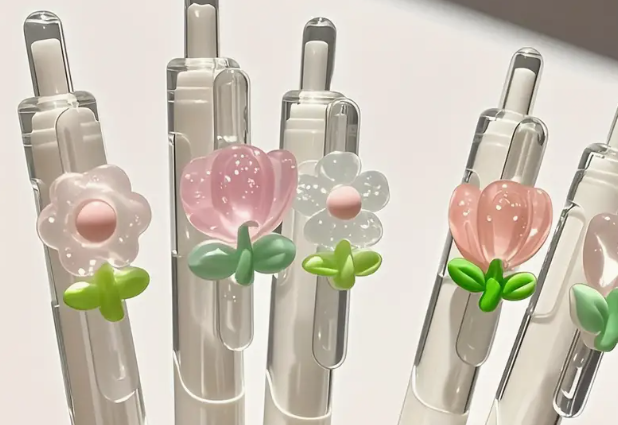 Floral Ballpoint Pen for Students
