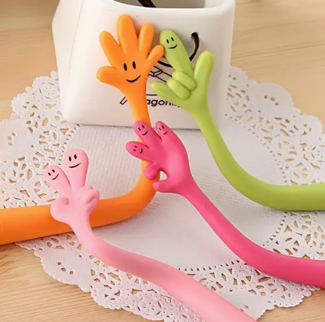 Fun creative cartoon gesture ballpoint pen.