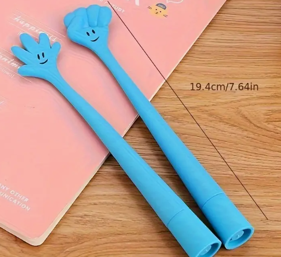 Fun creative cartoon gesture ballpoint pen.