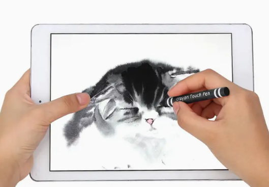 Crayon Style High Sensitivity Touch Pen