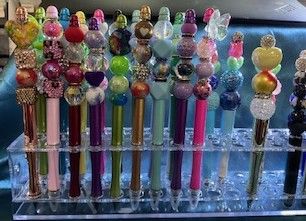 Beaded Pencil Metal Base