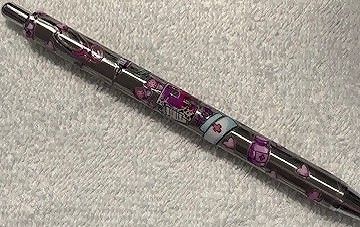 Wrapped Clickable Ink Pens No Beads