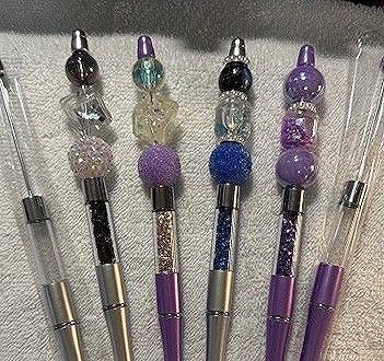 Beadable, Fillable, Wrappable Ink Pens