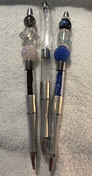 Fillable Base Beaded Pens