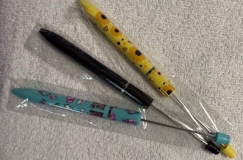 Beadable Wrapped Ink Pens