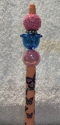 Beadable Wrapped Ink Pens