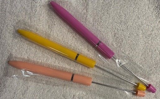Beadable Wrapped Ink Pens