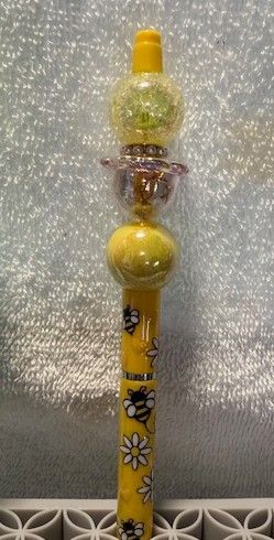 Beadable Wrapped Ink Pens