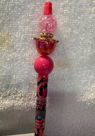 Beadable Wrapped Ink Pens